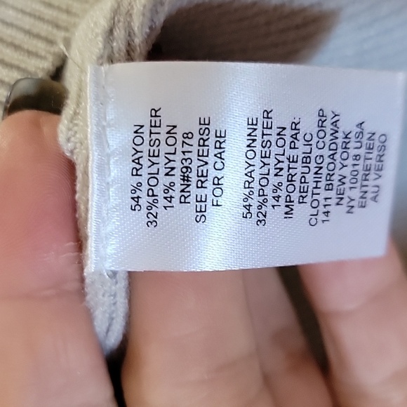 Workshop Light Gray Cowl Neck Sweater - Picture 4 of 4